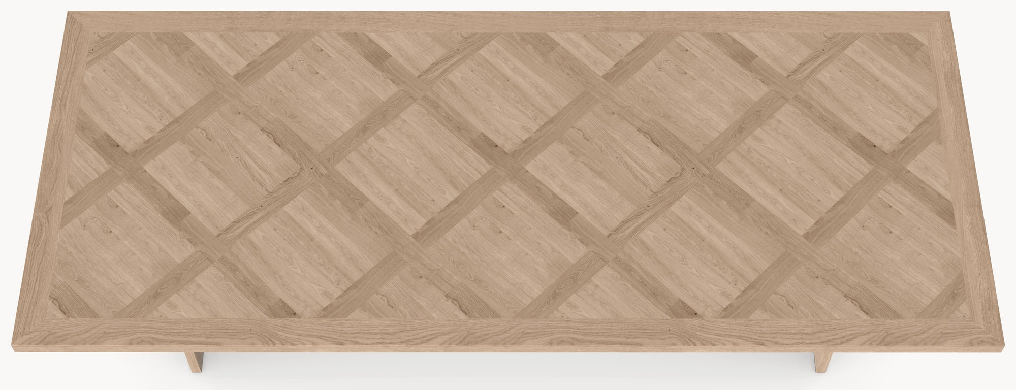 Visgraat eiken eettafel Versailles - Recht - Wall eiken sfeerbeeld 5 - Industrial Home