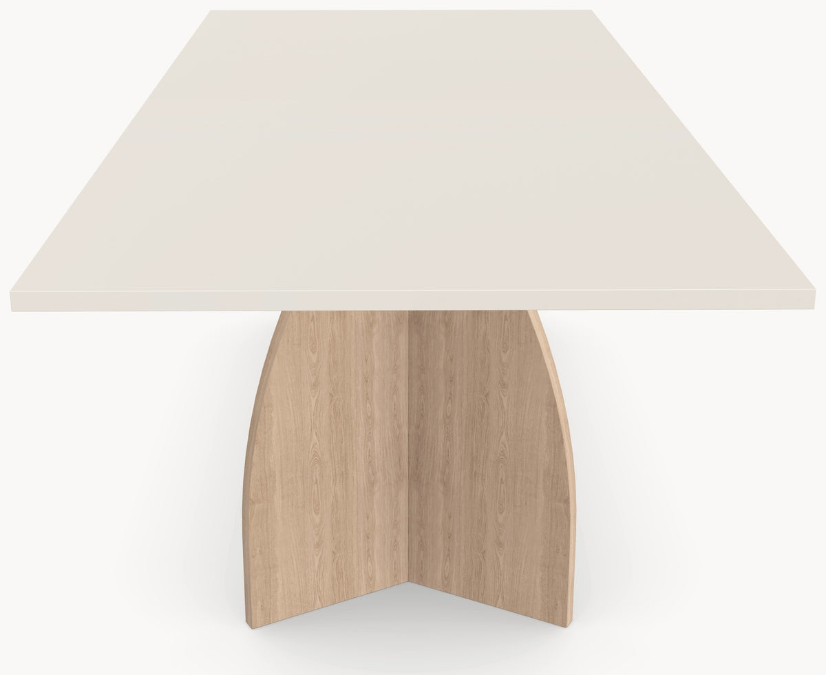 HPL eettafel Seashell - Recht - V eiken - Japandi sfeerbeeld 5 - Industrial Home