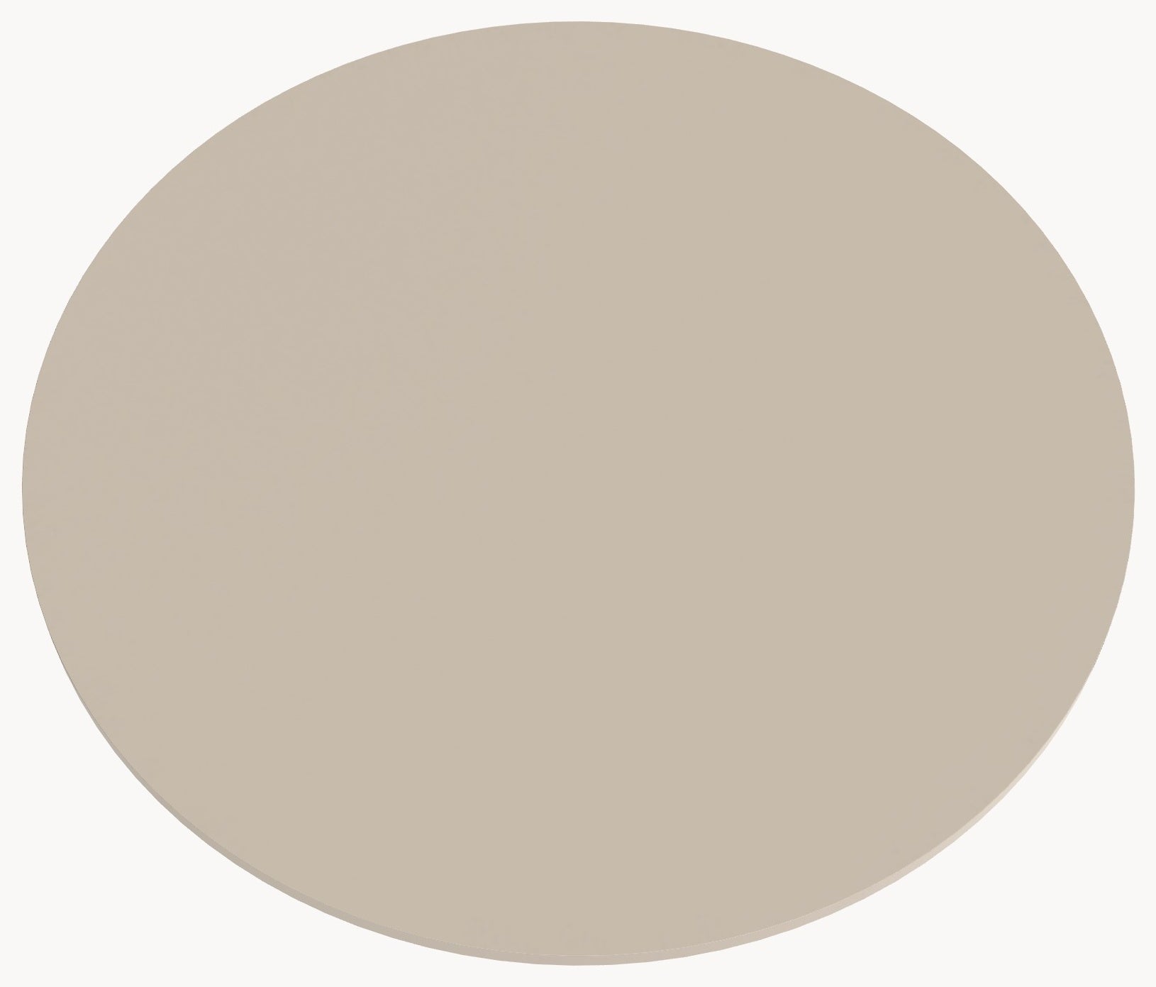 HPL eettafel Oatmeal Beige - Rond - Sol D10 metaal sfeerbeeld 3 - Industrial Home