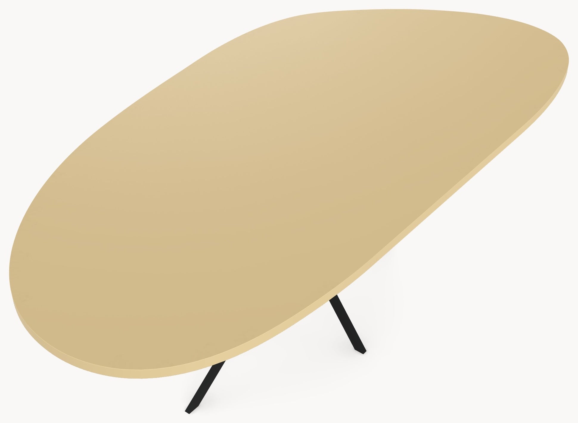 HPL eettafel Summer Wheat - Organisch-A - Matrix Thin metaal sfeerbeeld 3 - Industrial Home