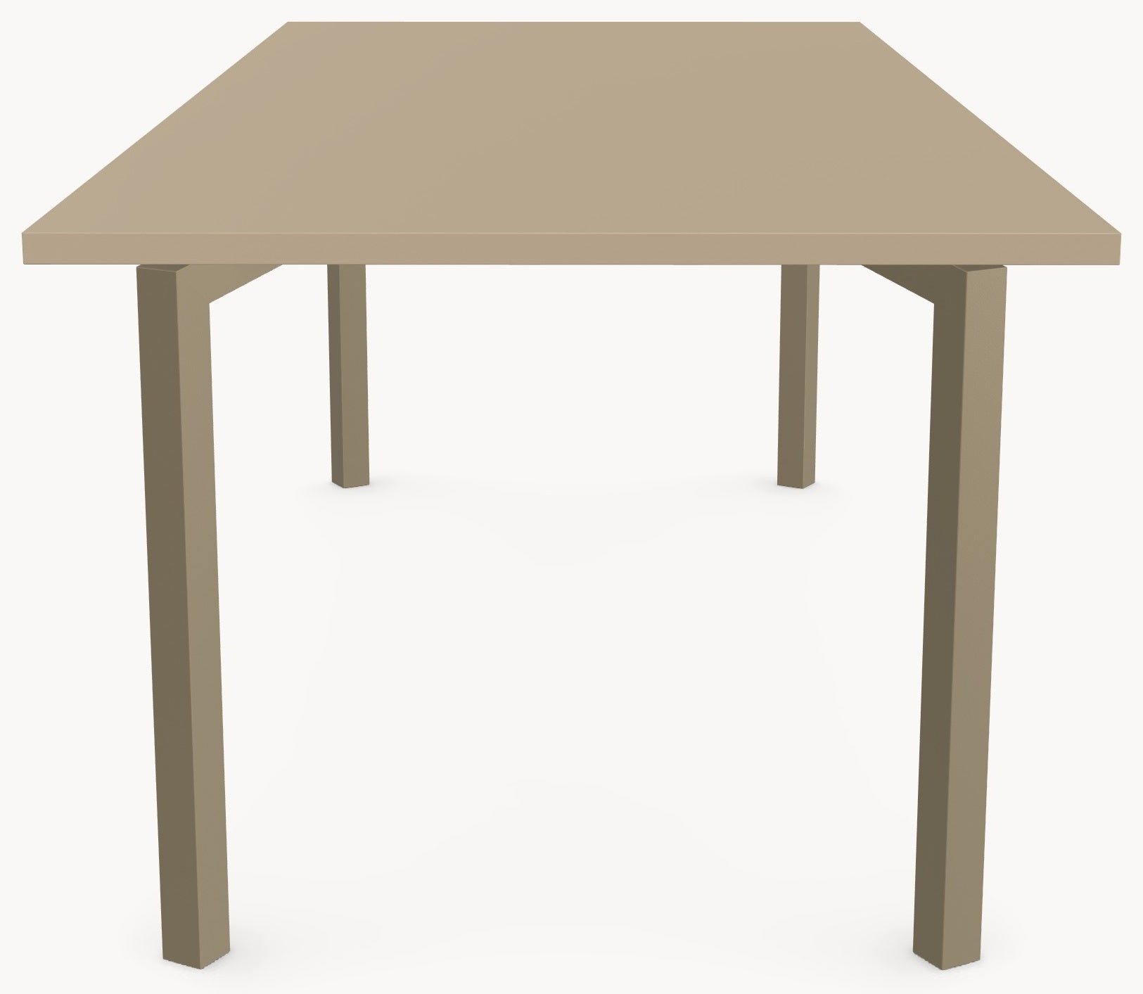 HPL eettafel Mojave - Recht - Hook onderstel metaal