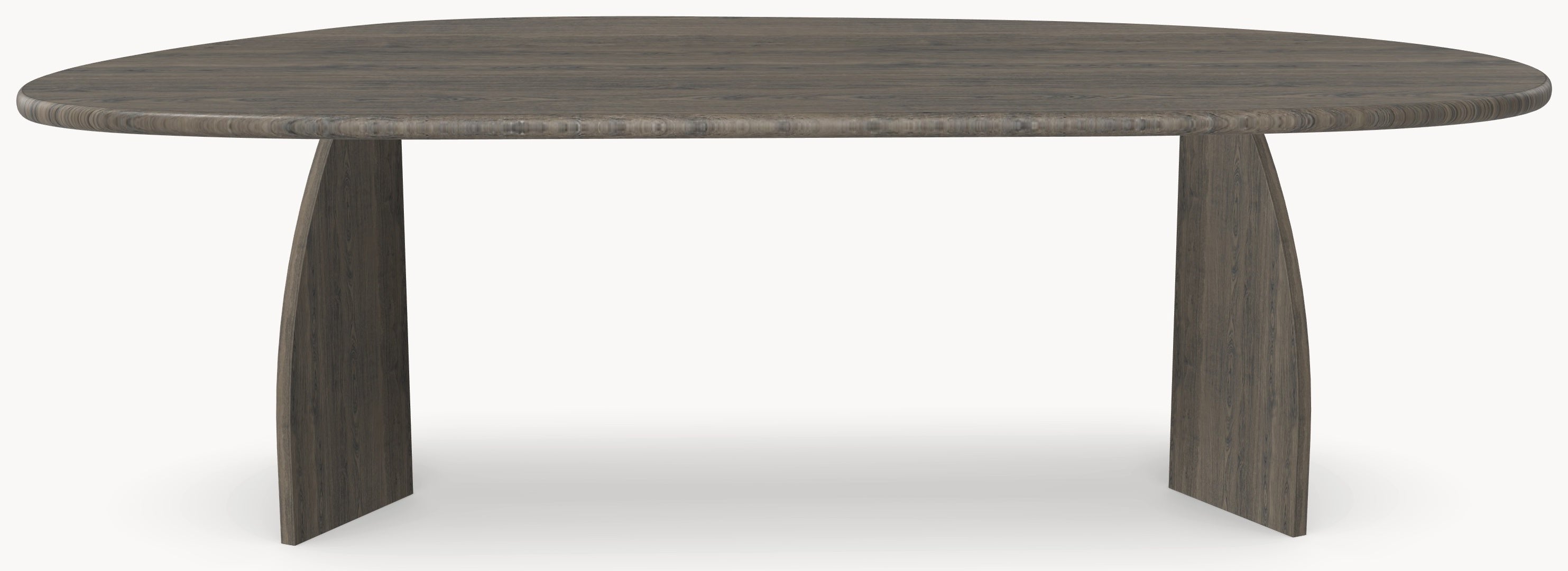 Eiken eettafel Lava - Organisch B - Vlinder Eiken Lava