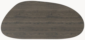 Eiken eettafel Lava - Organisch B - Vlinder Eiken Lava