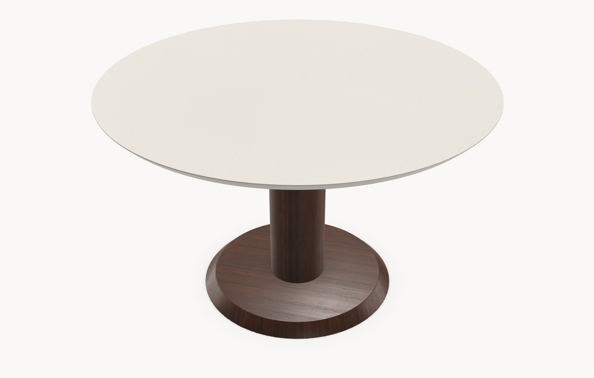 Melamine eettafel - Rond - Sol eiken - Japandi