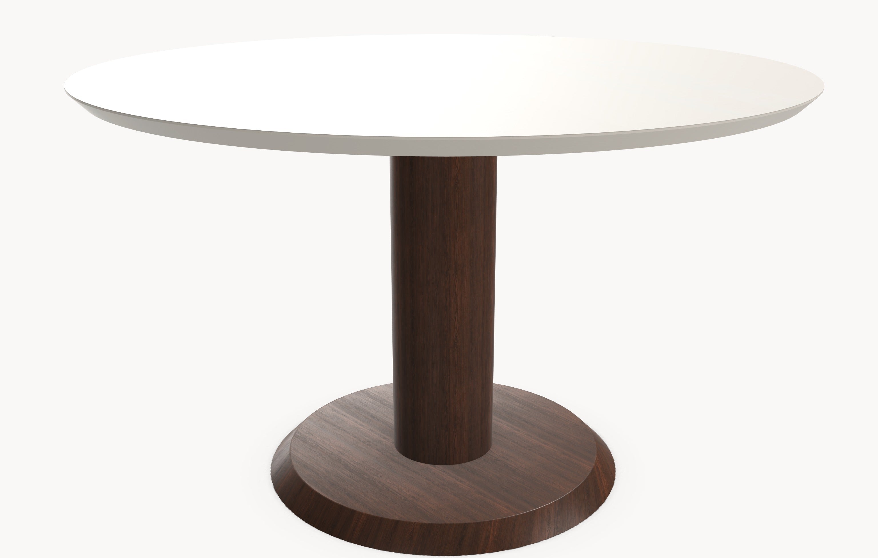 Melamine eettafel - Rond - Sol eiken - Japandi