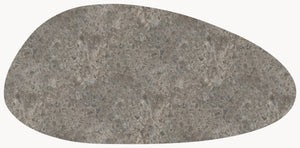 Melamine eettafel Siena Grey Marble - Kiezel B - Trios onderstel metaal - detail foto 4 | Industrial Home