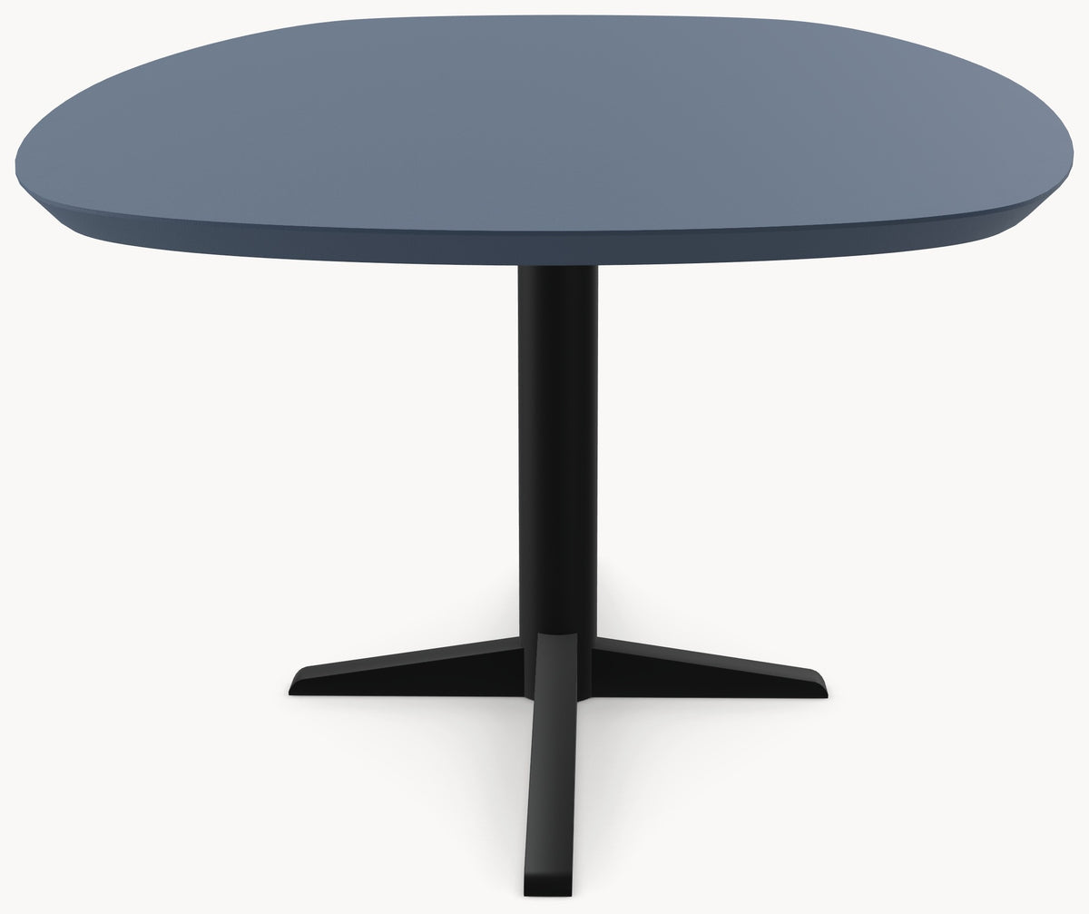 Fenix Azzurro Naxos eettafel - Deens Recht - Quattro onderstel - detail foto 3 | Industrial Home