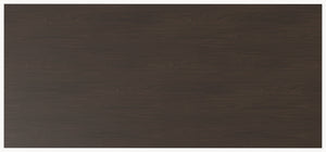 Melamine eettafel Casella Oak Chestnut Brown - Recht - N Onderstel - detail foto 5 | Industrial Home