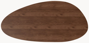 Walnoot eettafel - Kiezel A - Pole walnoot — productfoto 7