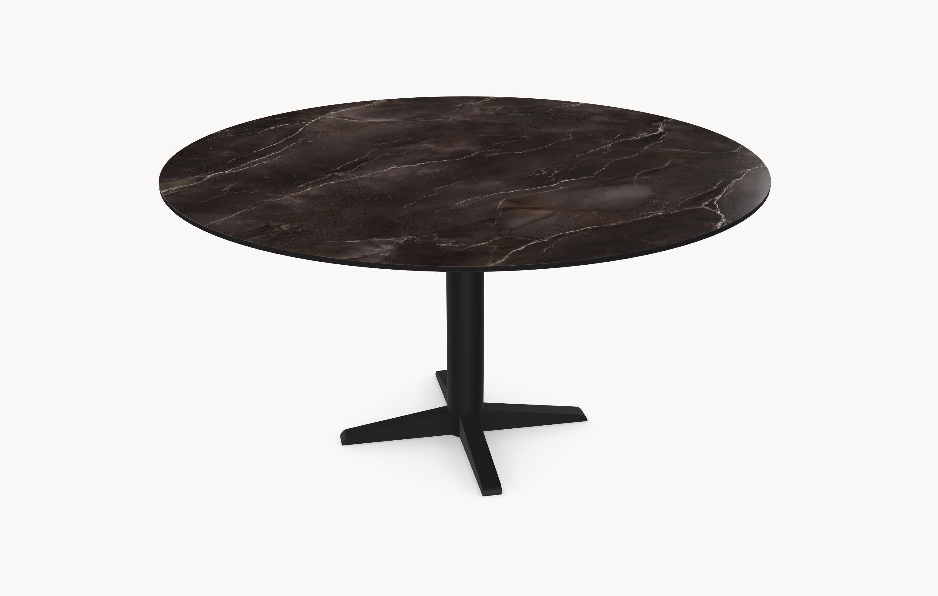 Keramiek Andromeda eettafel - Rond - Matrix light (kan ook als tuintafel dienen)