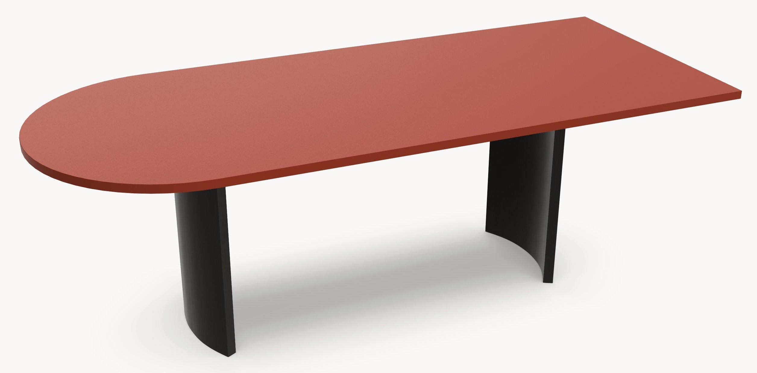 Fenix Rosso Namib eettafel - Recht Rond - Double Moon - Japandi