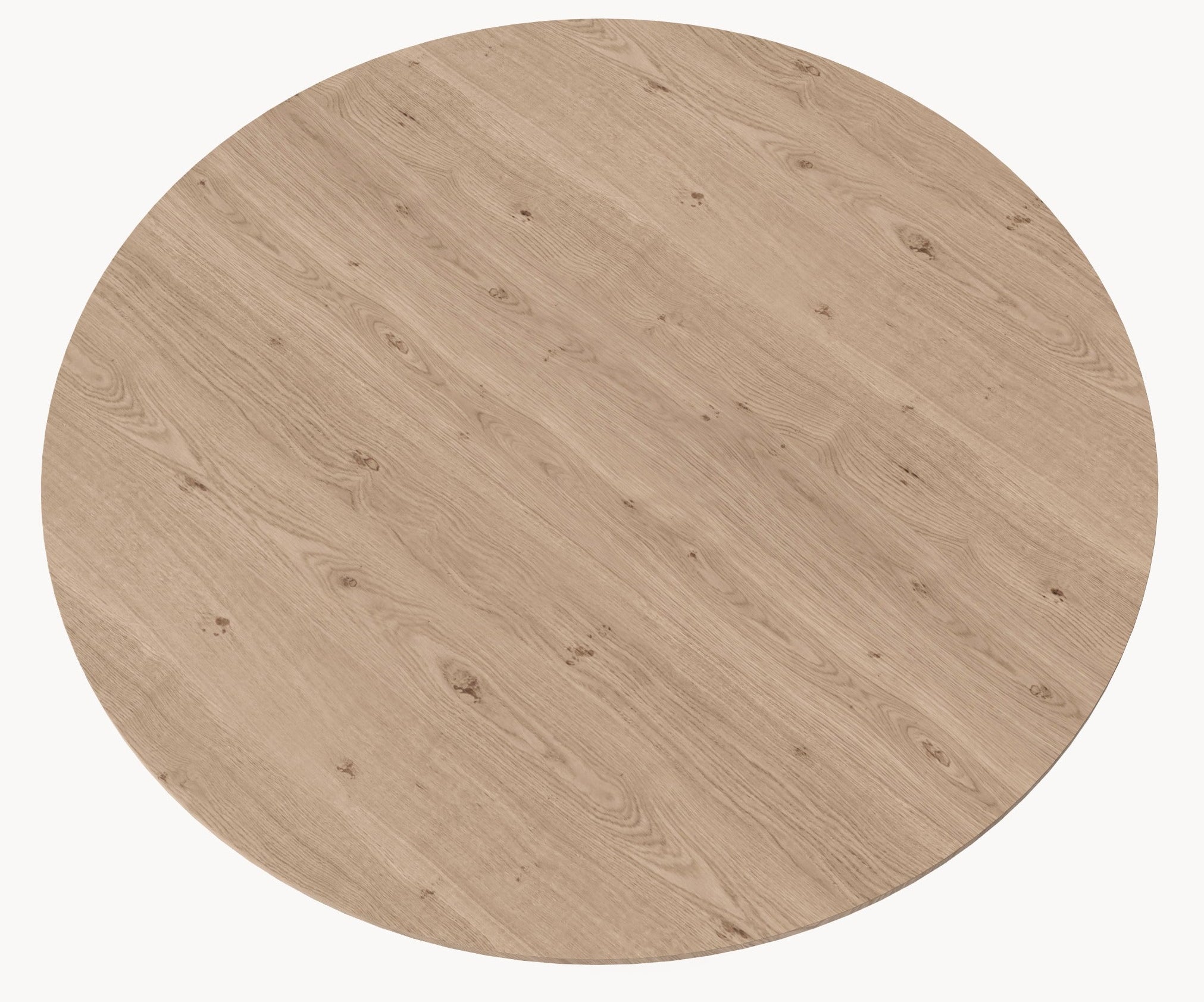 Eiken eettafel - Rond - Flux eiken - Japandi - Industrial Home