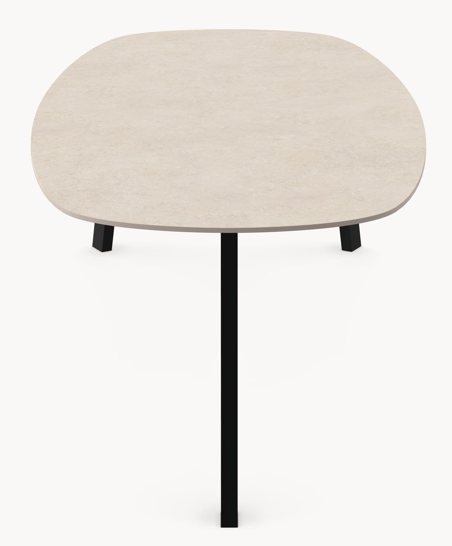 Keramische tafel Paladium Ivory - Deens Ovaal - Trias sfeerbeeld 6 - Industrial Home