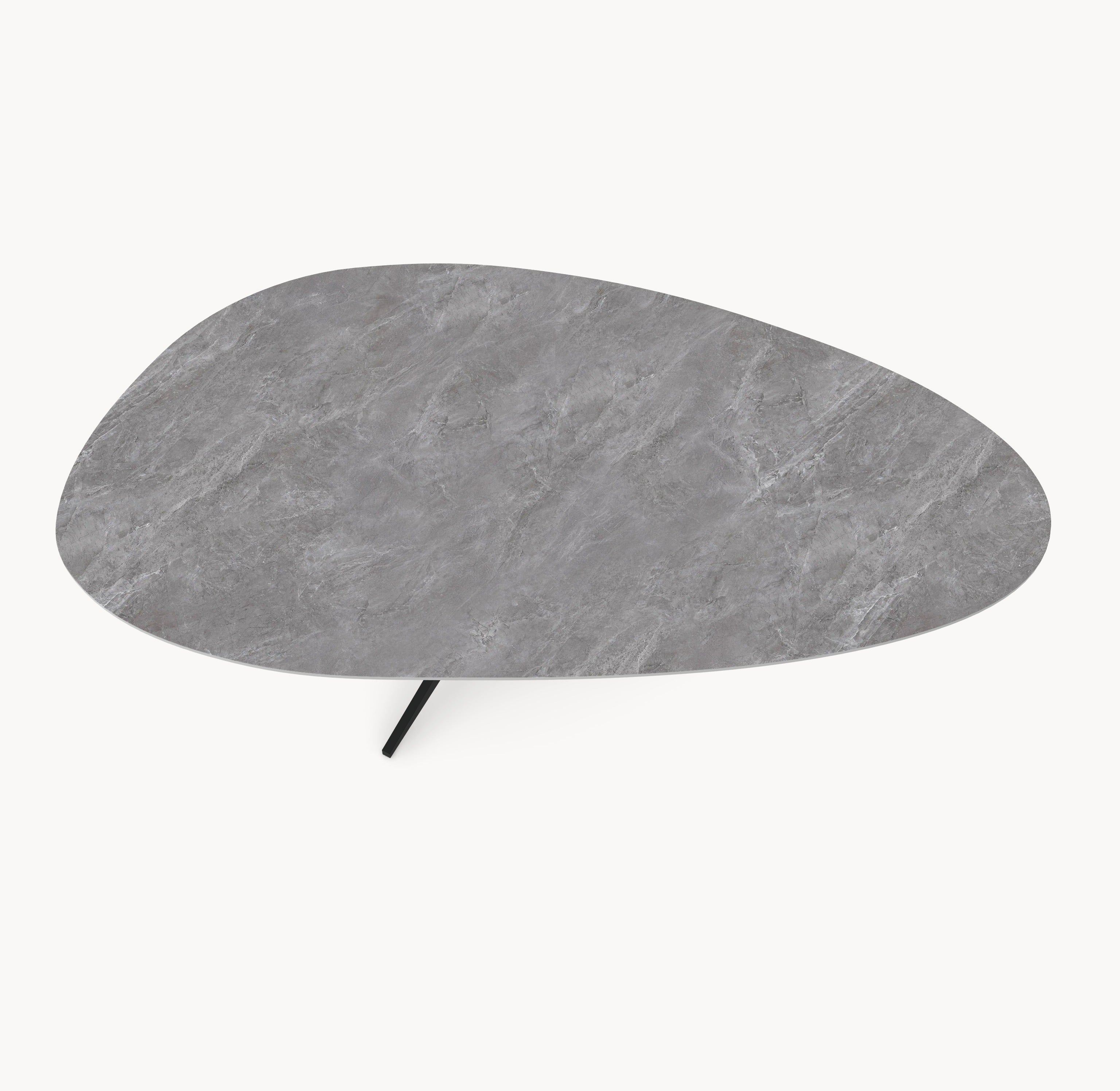 Keramische tafel Tundra Select - Kiezel B - Trios sfeerbeeld 5 - Industrial Home