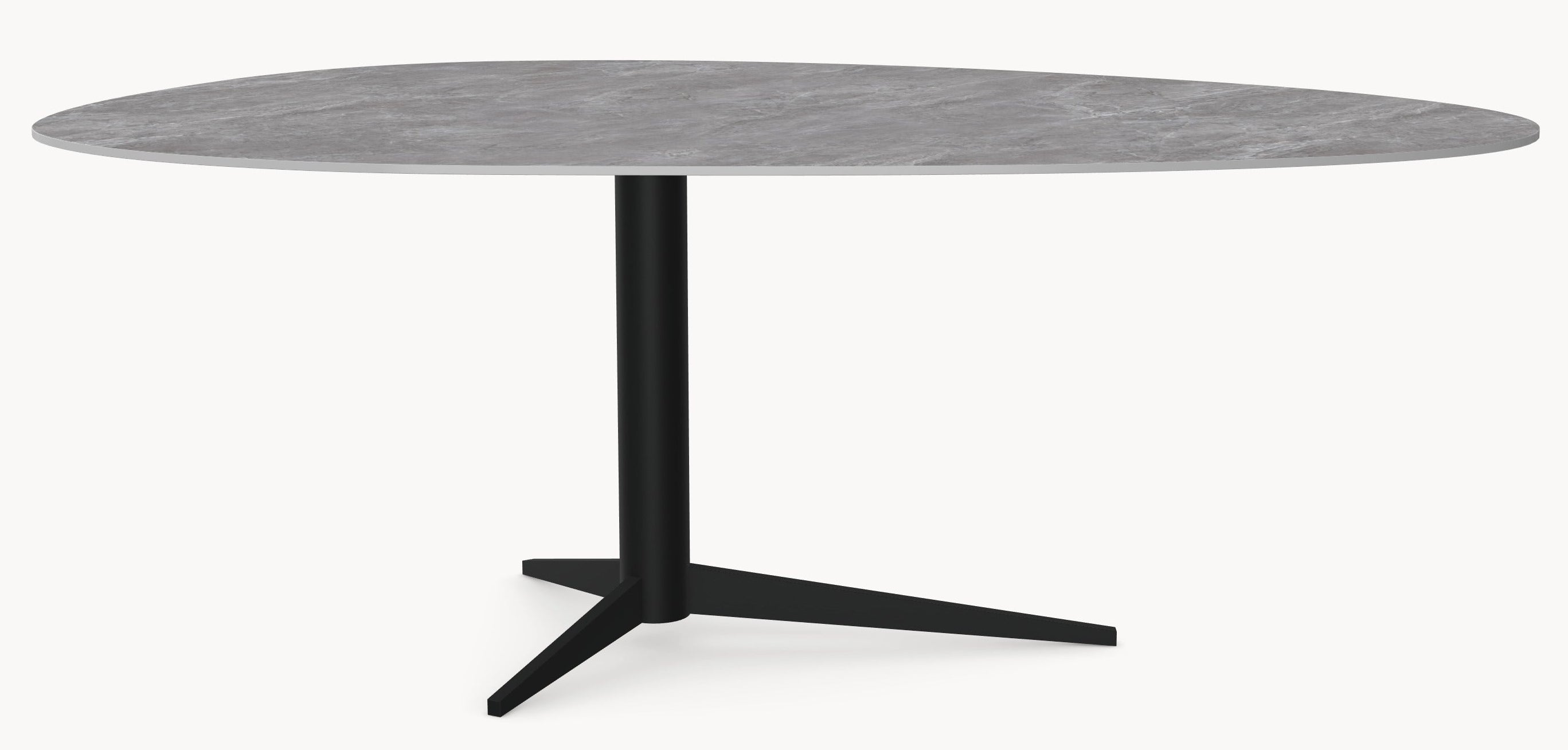 Keramische tafel Tundra Select - Kiezel B - Trios sfeerbeeld 3 - Industrial Home