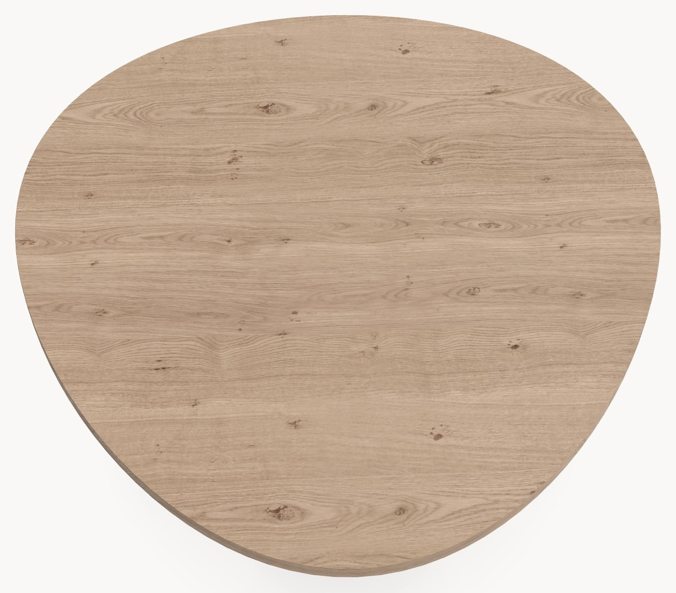 Eiken massief eettafel - Organisch Rond - Tullip eiken Eiken sfeerbeeld 3 - Industrial Home