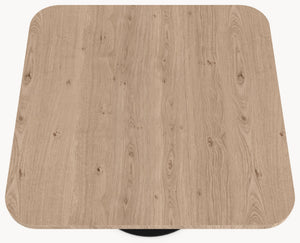 Eiken massief eettafel - Vierkant - Sol Metaal sfeerbeeld 3 - Industrial Home