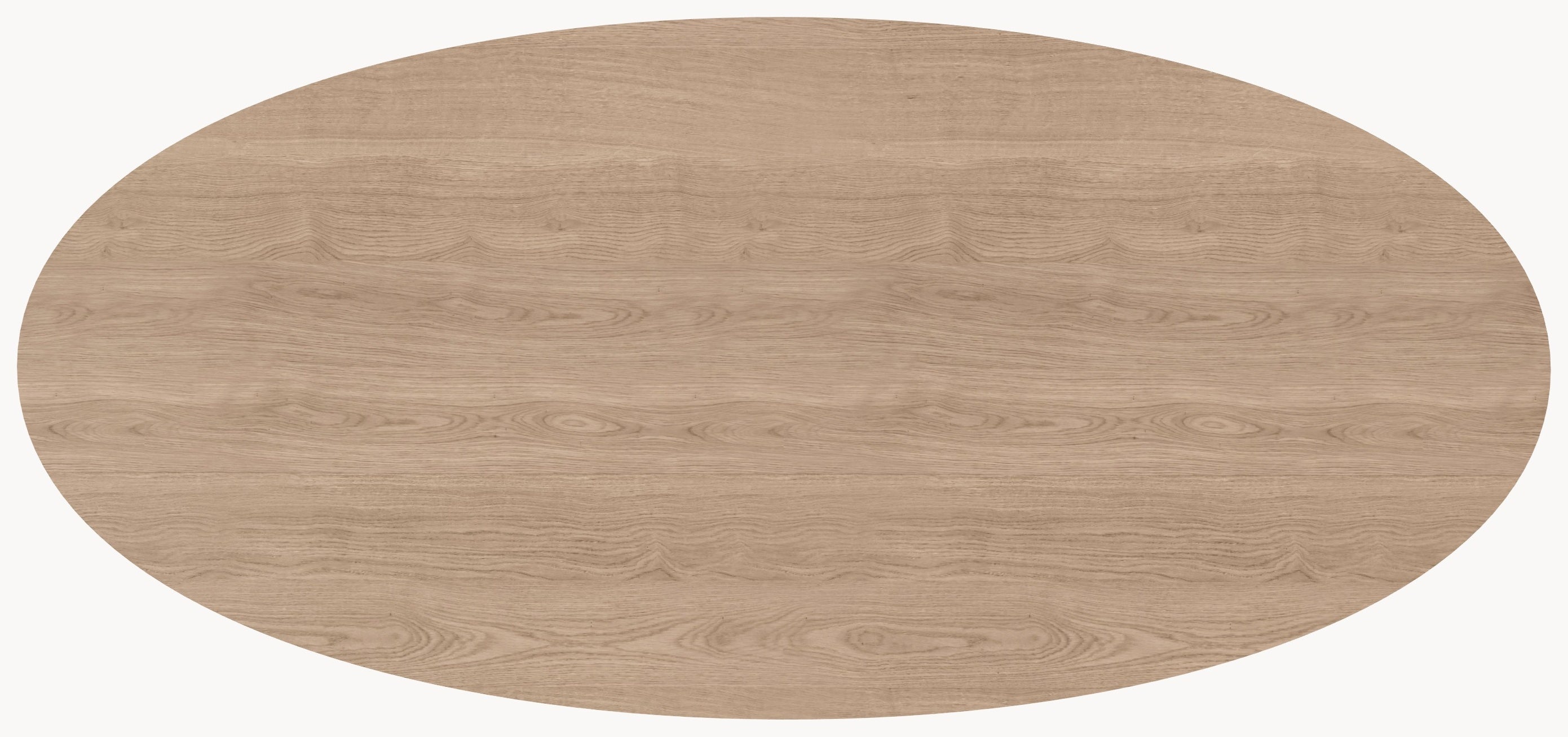 Eiken eetafel - Ovaal - Cone eiken onderstel