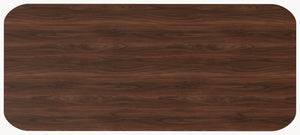 Walnoot massieve eettafel - Recht Rond - Hook