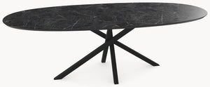 Melamine eettafel - Deens Rond - Matrix Twist - detail foto 2 | Industrial Home