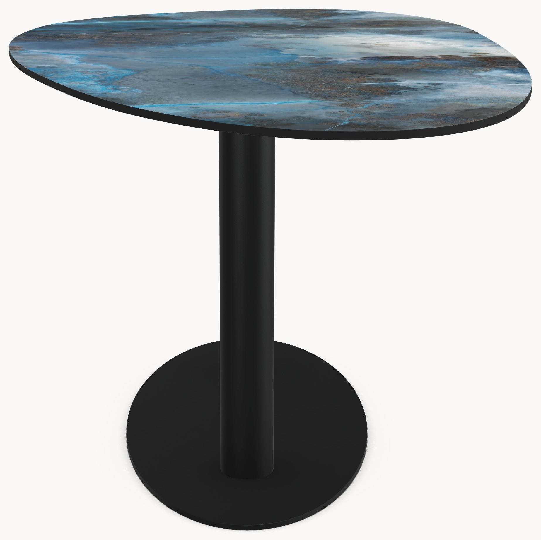 Keramiek eettafel Thunderstorm - Kiezel A - Sol double