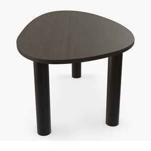 Melamine eettafel Dark Brown - Kiezel A - 3 Pole e