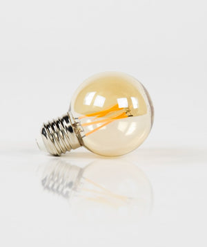 Tafellamp Soll 1-lichts / Amber glas sfeerbeeld 4 - Industrial Home