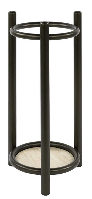 Paraplubak Luno rond / Drift brown sfeerbeeld 4 - Industrial Home