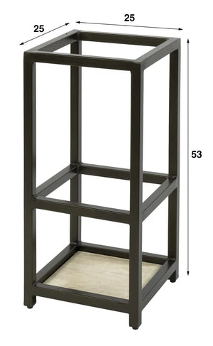 Paraplubak Terra vierkant / Drift brown sfeerbeeld 2 - Industrial Home