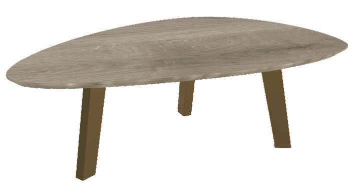 Salontafel HPL configureer in 3D