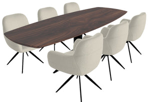 Eetkamerstoel 410 (configureer in 3D) sfeerbeeld 2 - Industrial Home