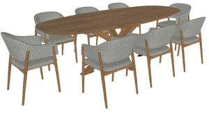 Eetkamerstoel 10 (configureer in 3D) sfeerbeeld 2 - Industrial Home