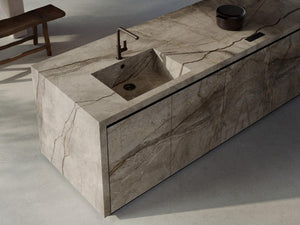 Keramische eettafel Silver Root Grey- Recht Rond - Wall eiken - Japandi sfeerbeeld 2 - Industrial Home
