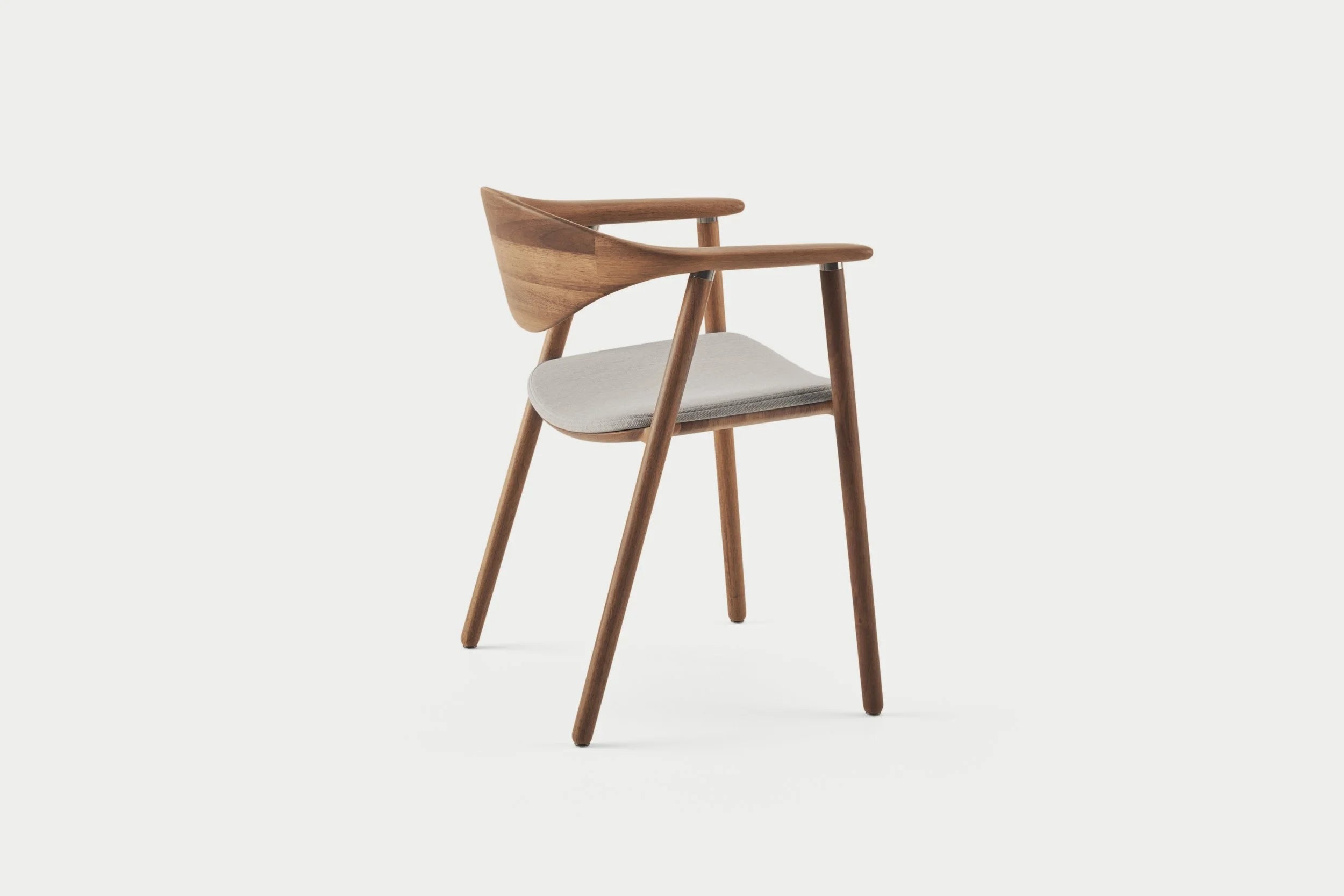 Artisan / Naru / Comfortabele Houten Designstoel met Armleuning