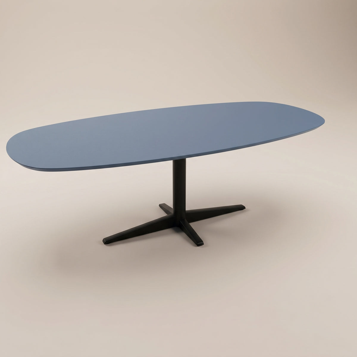 Fenix Azzurro Naxos eettafel - Deens Recht - Quattro onderstel | Industrial Home