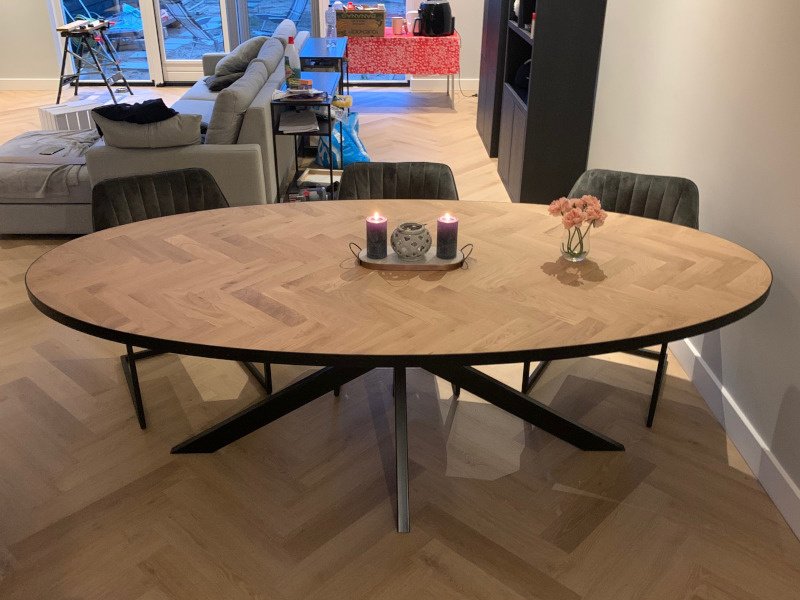 Eettafel Basic 240x120cm - houten tafel
