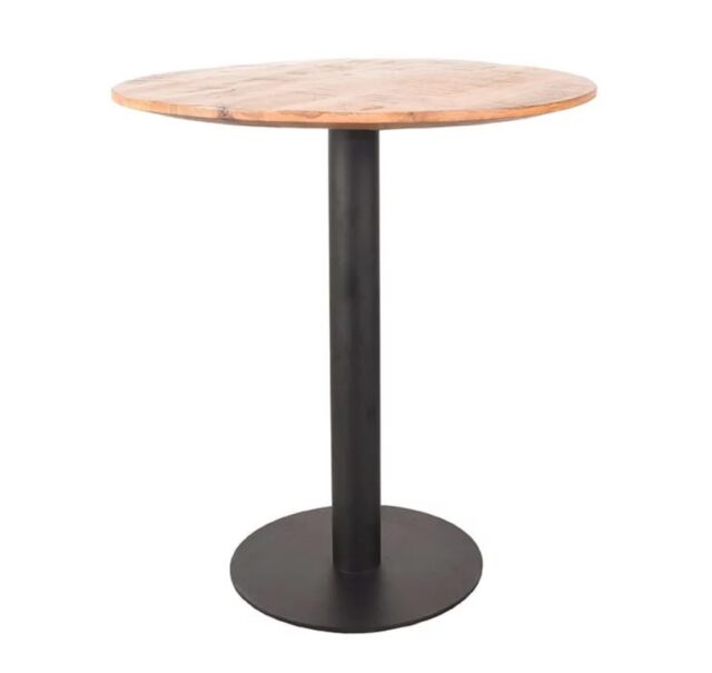 Restauranttafel Rond Sloppy Edge 70 Cm Mango