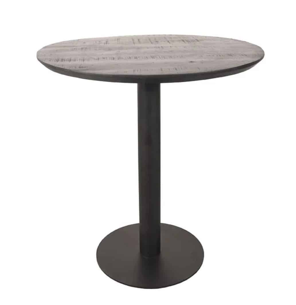 Restauranttafel Rond Sloppy Edge 70 Cm Mango