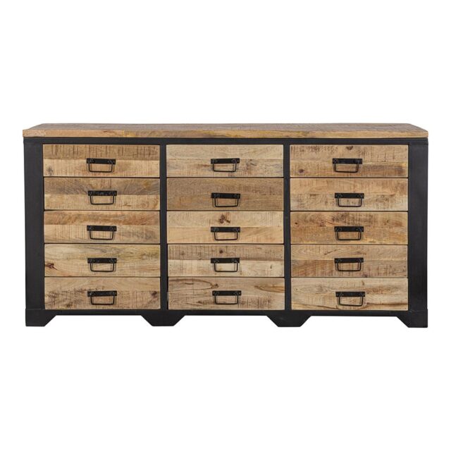 Mangohouten Dressoir 160x80x45 Cm 8211 Levertijd Tussen De 12 En 14 Weken